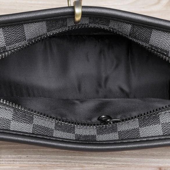 Leather Concept IBIZZA Tas Selempang Pria Kulit Tas Kulit Cpwok Tas Pria Tas Jalan hitam cowok 5