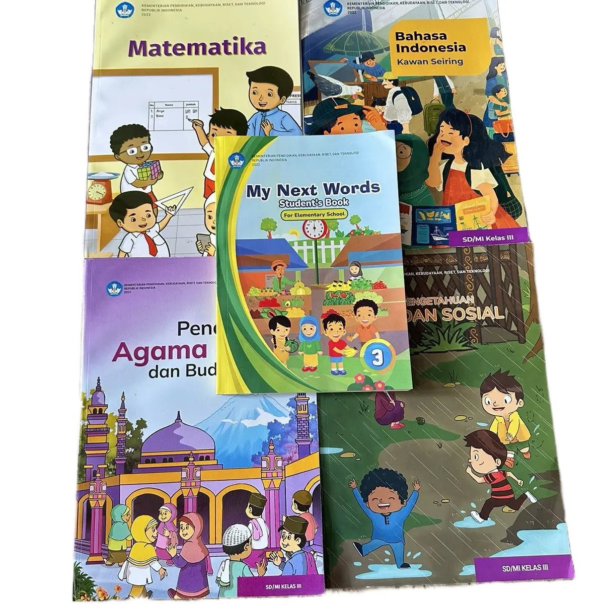 Buku paket kelas 3 kurikulum merdeka SD NEGRI