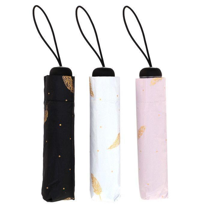 Product Introduction of LOKO Payung Lipat Mini Motif Bulu Emas Gold Feather Anti UV 0
