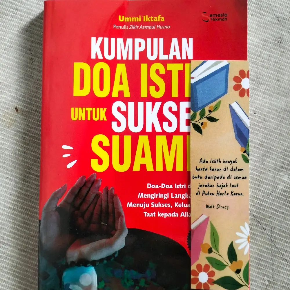 BUKU MOTIVASI ISLAMI / KUMPULAN DOA ISTRI UNTUK SUKSES SUAMI