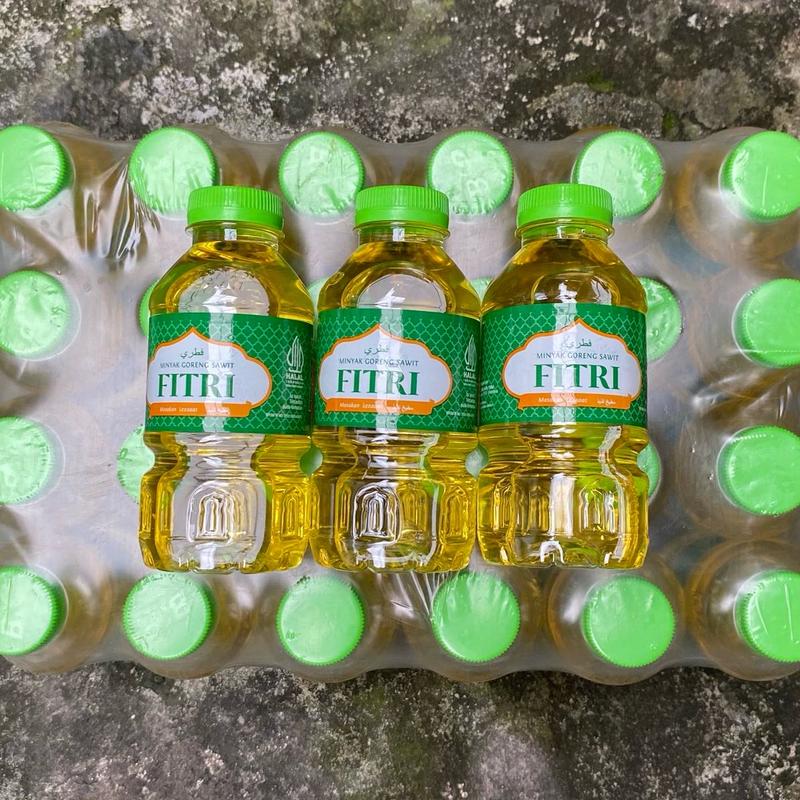 MINYAK GORENG FITRI 200 ML 1 KARTON ISI 24 BOTOL PENGEMASAN EXTRA BUBBLE WRAB 2