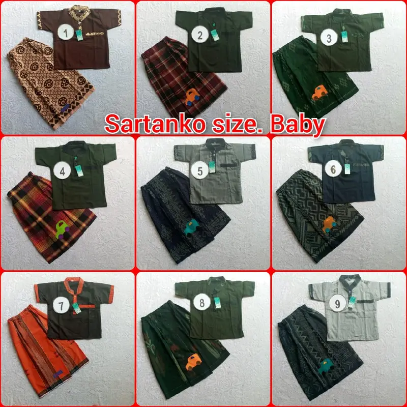 SARTANKO | Setelan Sarung Instan x Koko Anak, Hampers Ulang Tahun, Kado Khitan, Ngaji 2