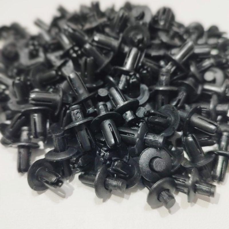 100PCS/ Baut Klip Rivet Kancing Body Plastik Motor N MAX PCX - Shop ...