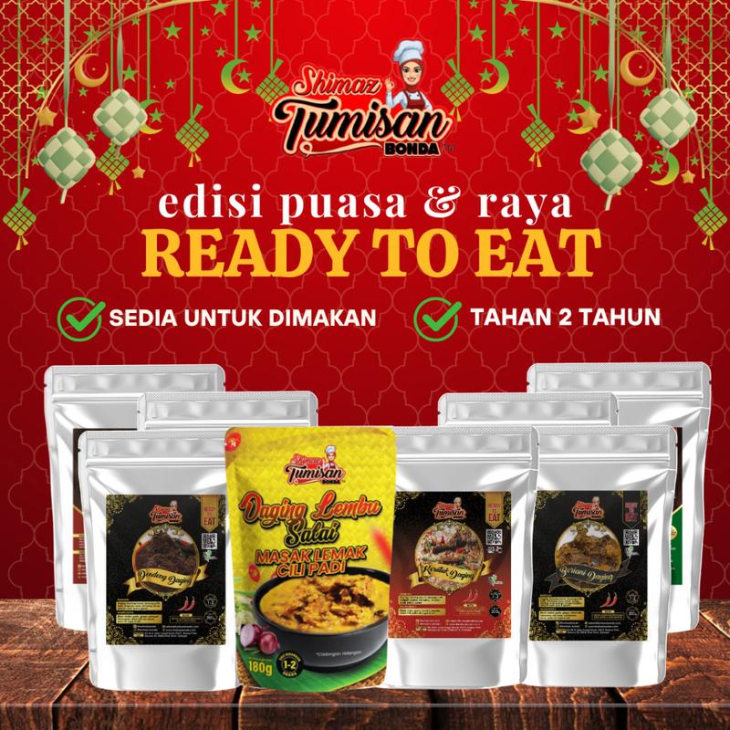 Shimaz Dendeng, Kerutuk, Daging Salai, Pes Sambal Rahmah, Sambal Bilis ...