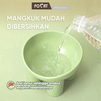 Gambar FOCAT X Mangkuk Makanan Anjing M44 / Tempat Makan Hewan Kucing Anjing Peliharaan Pelindung Leher Anabul - Kuning dari Focat Indonesia Kab. Tangerang 3 Tokopedia