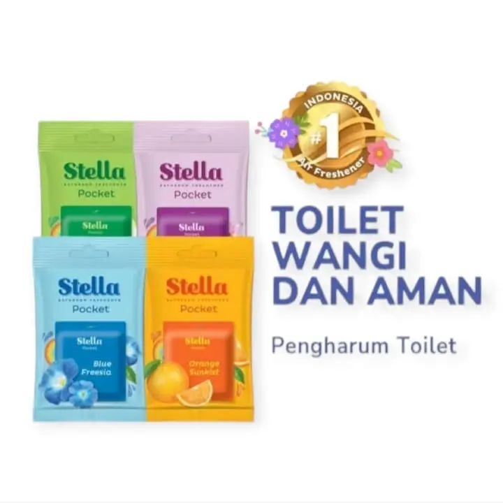 Stella Pocket Bathroom / Stella Kamar Mandi / Pengharum Ruangan 1