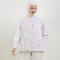 Gambar MFMW Milo Atasan Blouse Broken White Motif Bunga - L dari MFMW Shop Kota Bandung 1 Tokopedia