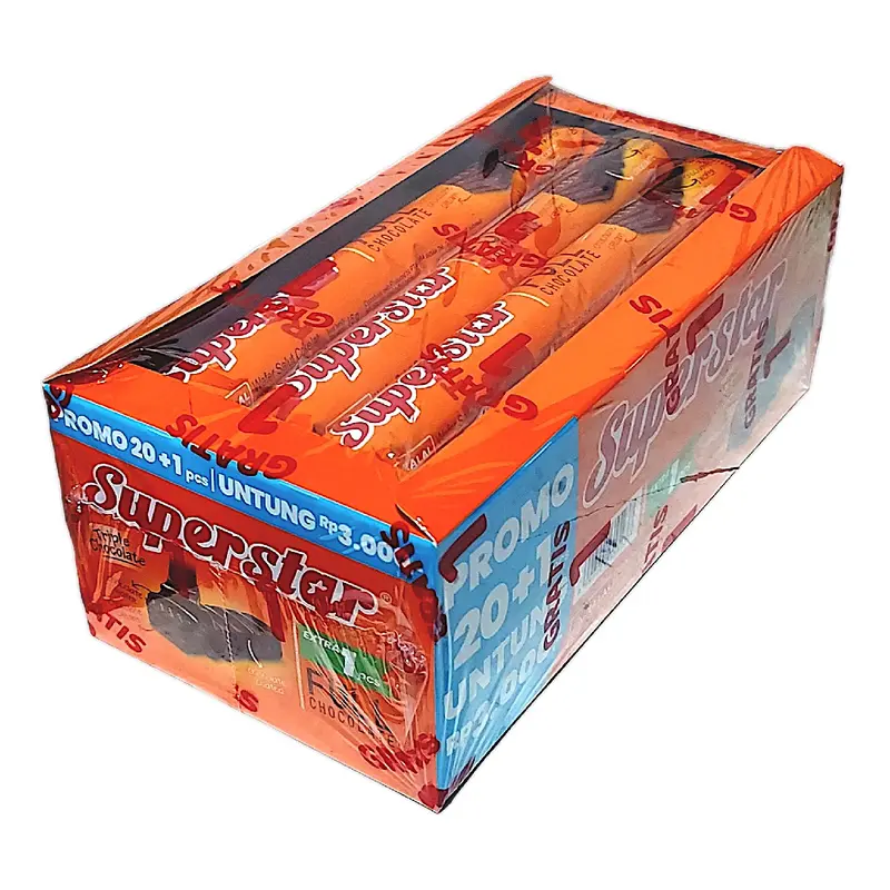 Tiga Kali Cokelat-nya: Wafer Cokelat SUPERSTAR Nostalgia Cokelat Superman Legenda Dari Taun 90-an 1