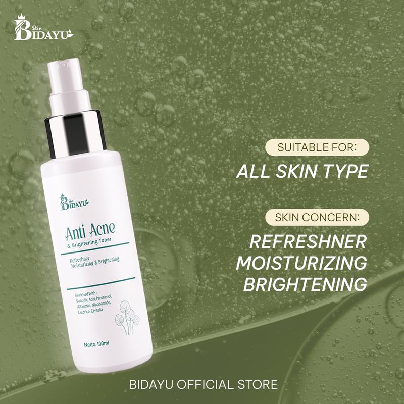 Anti Acne & Brightening Toner Wajah – Exfoliate & Hydrate with Glycolic Acid, Aloe Vera & Chamomile – mengeksfoliasi dengan lembut, menghidrasi, dan menenangkan kulit sensitif 4