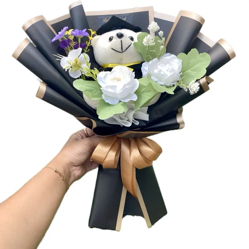 Buket Boneka Wisuda Buket Wisuda 40K gratis  kardus