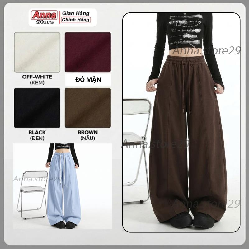 [Deal Mở Bán] Quần Kaki Ống Rộng Unisex Form Suông Cạp Chun Dây Rút Nam Nữ Hot Trend