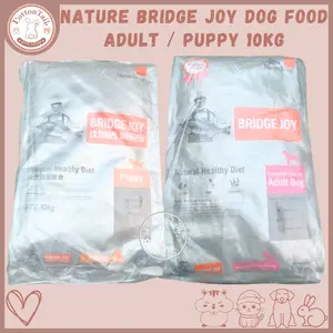 NATURE BRIDGE JOY DOG FOOD ADULT / PUPPY 10KG - Makanan Anjing Dewasa Nature Bridge 10kg