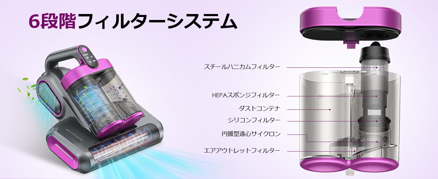 配送無料 埼玉県発送】布団クリーナー 布団用掃除機 布団掃除機 