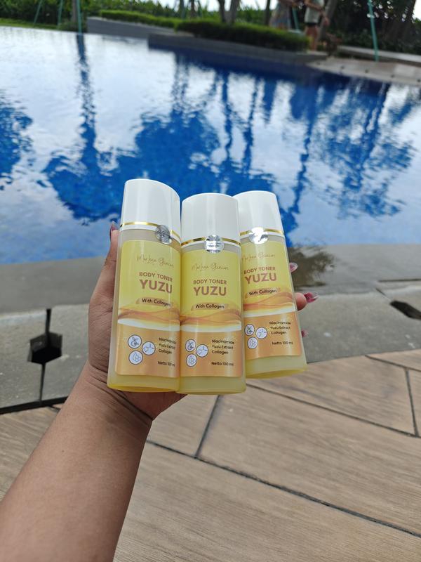 PAKET USAHA 5 PCS TONER LEMON YUZU WITH COLLAGEN  WHITENING BPOM FREE KAPAS 3