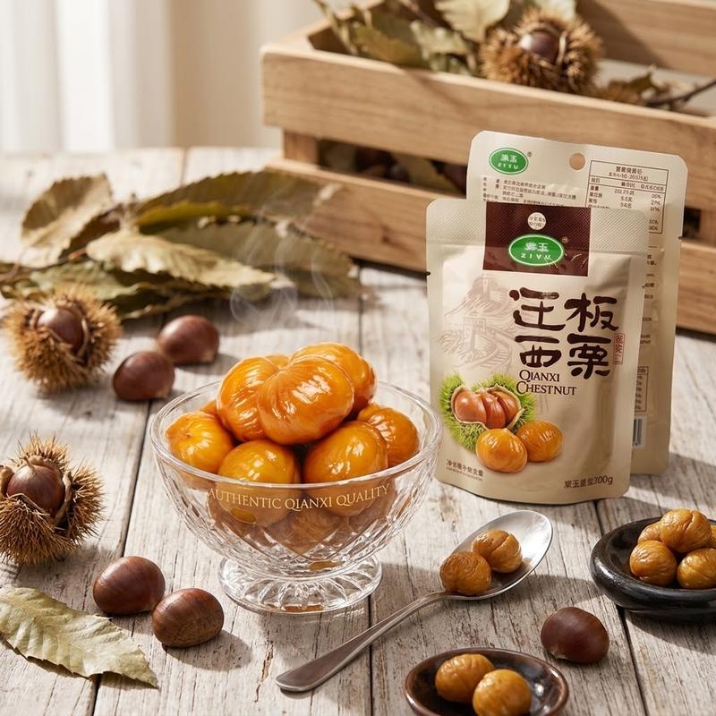 Combo 3 Túi Hạt Dẻ Tẩm Mật Ong 50g – Thơm Bùi, Ngọt Dịu, Ăn Vặt Tiện Lợi