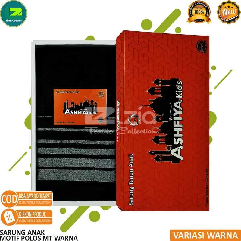 SARUNG ANAK POLOS MOTIF SARUNG ANAK PREMIUM ORIGINAL 100X85 CM 0