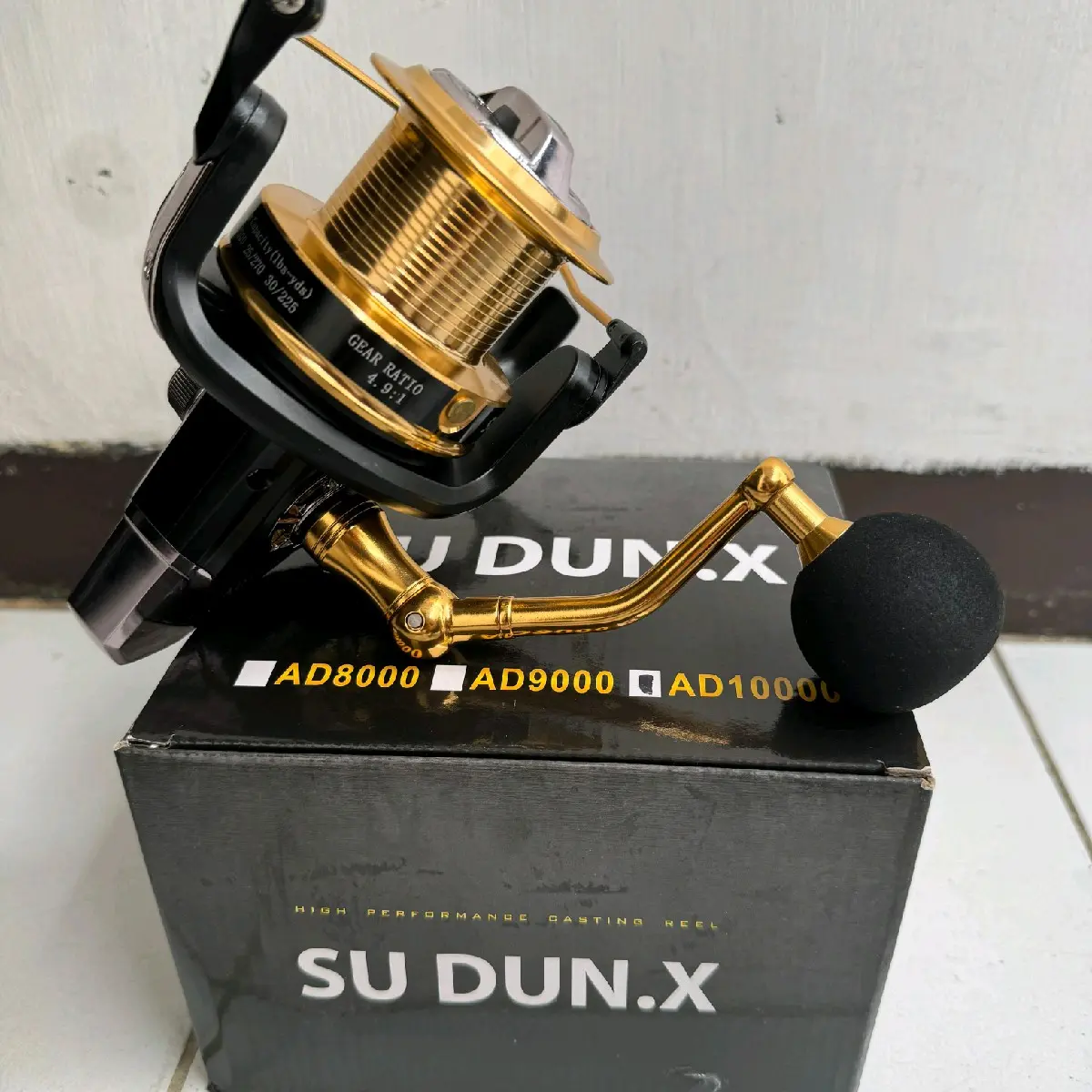 Reel Pancing Jumbo Su Dun X