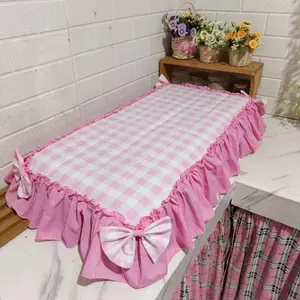 Tutup Kompor Full Cantik Aneka Warna dengan Renda dan Pita Cantik untuk Dapur Anda