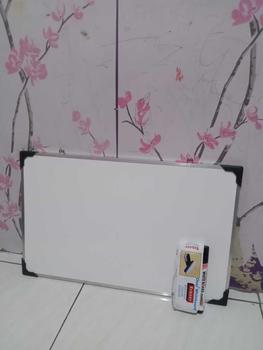 Product Review of paket hemat papan tulis bolak balik,whiteboard, spidol, penghapus 30x50,40x60,50x70 from P**t N**a S**i 1