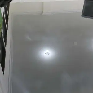 Kalung Titanium Wanita Rantai Silver Bulat Liontin Permata Satu Elegan Anti Karat Anti Luntur