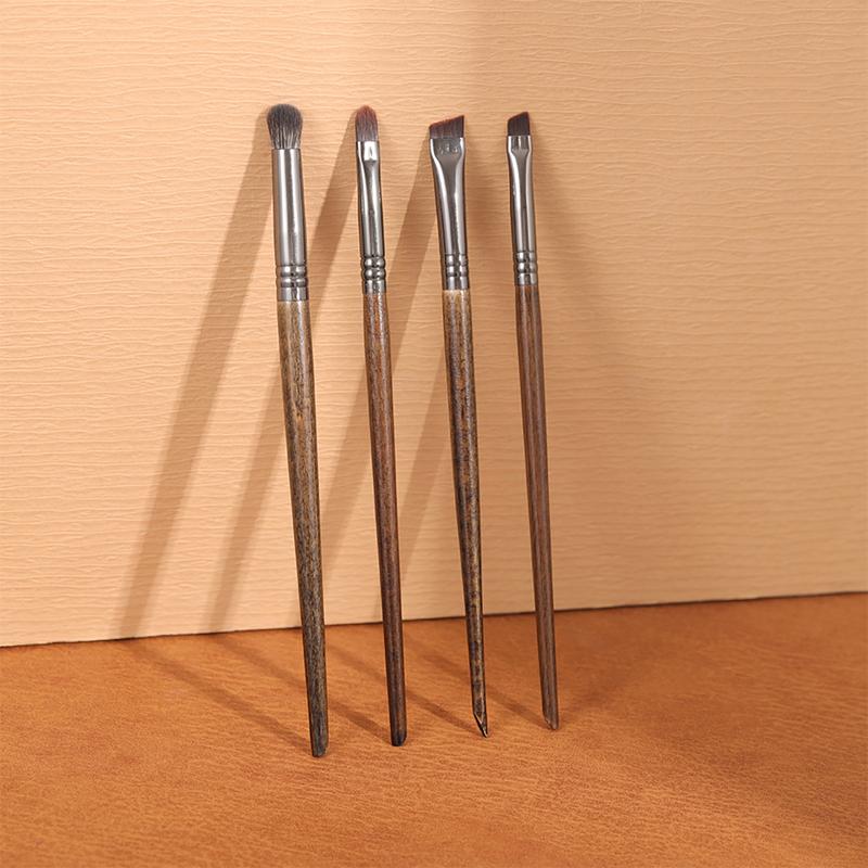 【OVW Bộ Cọ Trang Điểm, OVW, 4 Cái, Cọ Phấn Mắt Kem, Cọ Lông Mày, Cọ Kẻ Mắt, Cọ Môi, N48N63N61N74