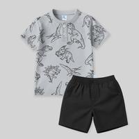 Gambar Kennai Setelan Polo Anak FullPrint Usia 1-12 Tahun Seri Animal Dan Transport - Under Work Contructi, XL dari kennaikids Kota Bandung 5 Tokopedia