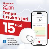Gambar CGM Sinocare iCan3, Dapatkan 1 Alat Safe Accu Gratis Contionus Glucose Monitor Cek Gula Darah Tempel continuous gcm diabetes ican i3 tes tanpa cucuk dari SINOMED OFFICIAL STORE Kota Tangerang 5 Tokopedia