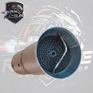 DB Killer Catalyst DB Killer Stainless Anti Karat Universal Racing Peredam Knalpot Penghalus Suara Motor Harian & Sport