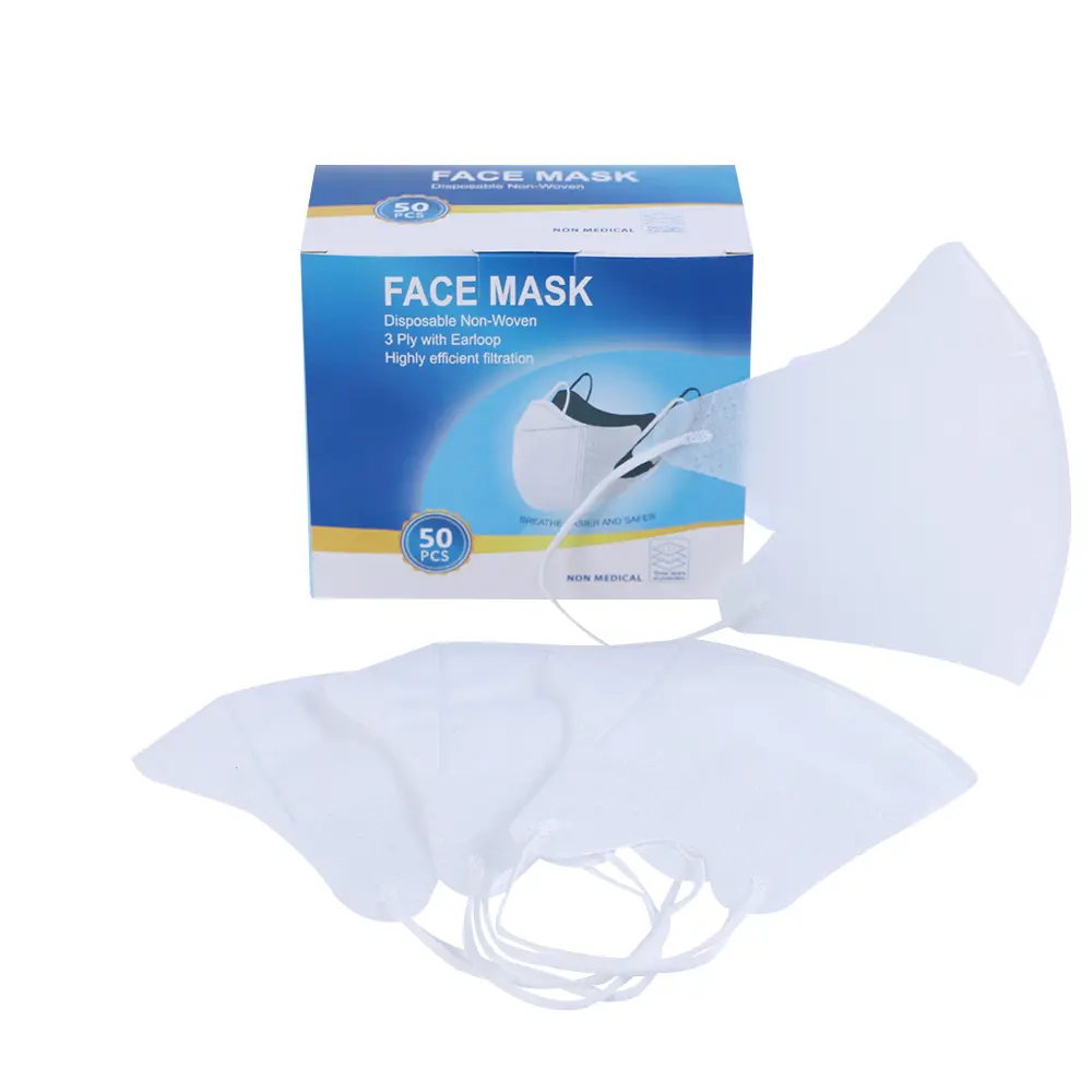 1 PAKET ISI 3 BOX 150 PCS MASKER 3 PLY EARLOOP DUCKBILL PREMIUM GOOD QUALITY