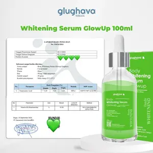 GLUGHAVA STORE - (Dpt 1-100ML)- Body Whitening Serum Glowup 10% Niacinamide, 3% Tranexamic Acid, Portulaca, Centella Asiatica, Lactic Acid