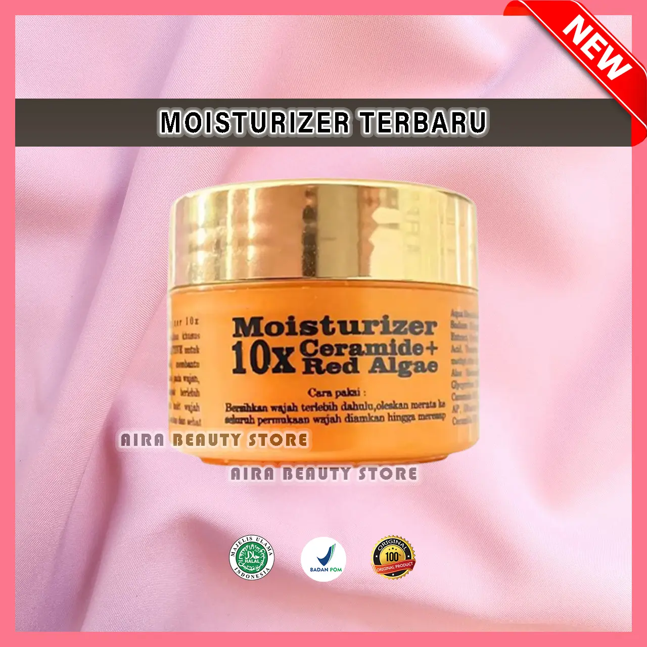MOISTURIZER REFLISKIN 10X CERAMIDE PELEMBAB MUKA