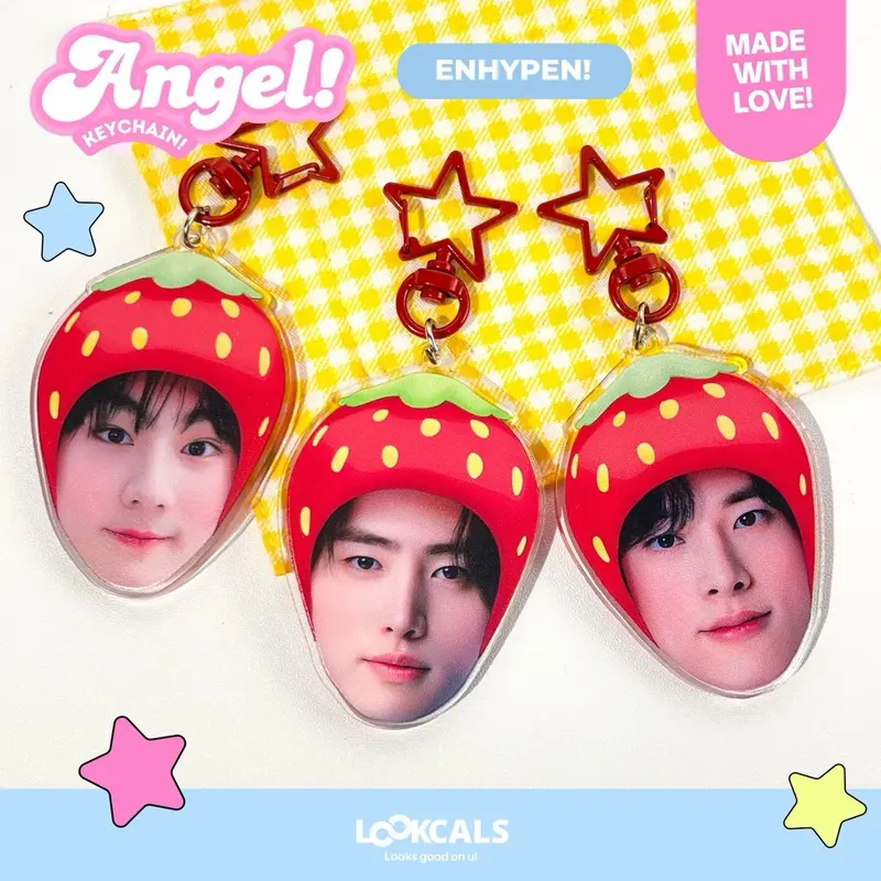 KEYCHAIN Angl Version ENHYPEN – Gantungan Kunci Eksklusif untuk ENGENE | Aesthetic & Limited Edition 2