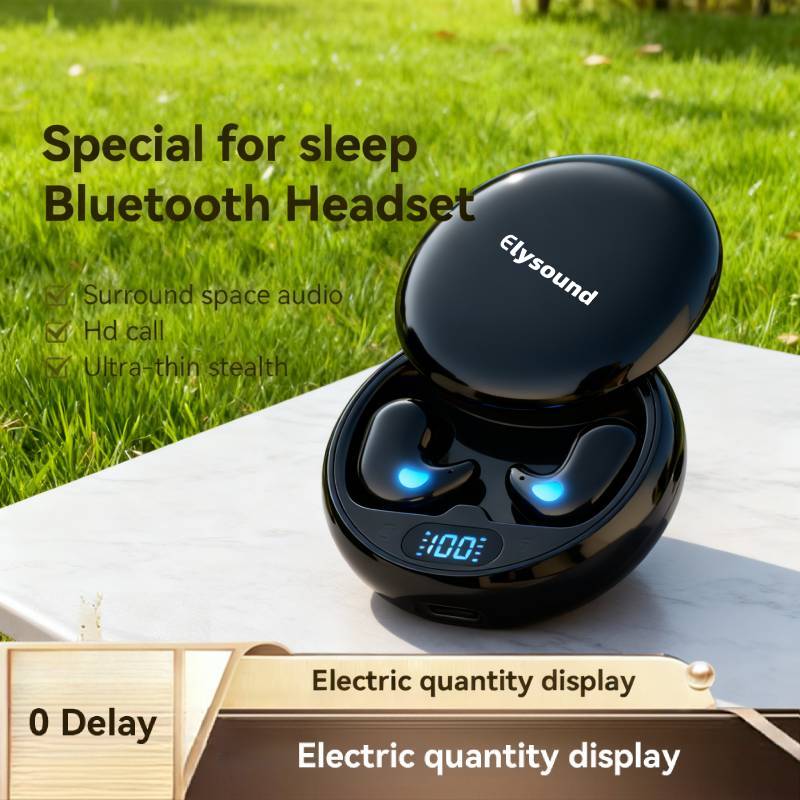 Elysound Bluetooth 5.3 Headphone Tidur Nirkabel Tidur Tak Terlihat Invisible Sleep Wireless Earphone TWS HIFI Stereo Headset Peredam Kebisingan Headset Headphone Tidur Super Tipis Waterproof Elysound Bluetooth 5.3 Headphone Tidur Nirkabel Tidur Tak Terlihat Invisible Sleep Wireless Earphone TWS HIFI Stereo Headset Peredam Kebisingan Headset Headphone Tidur Super Tipis Waterproof