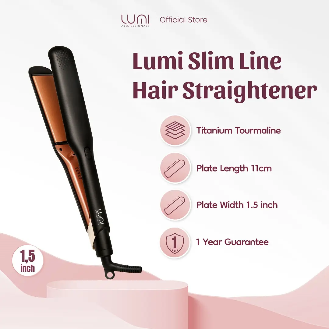 Lumi Catok 1.5 Inch - Hair straightener lurus curly keriting
