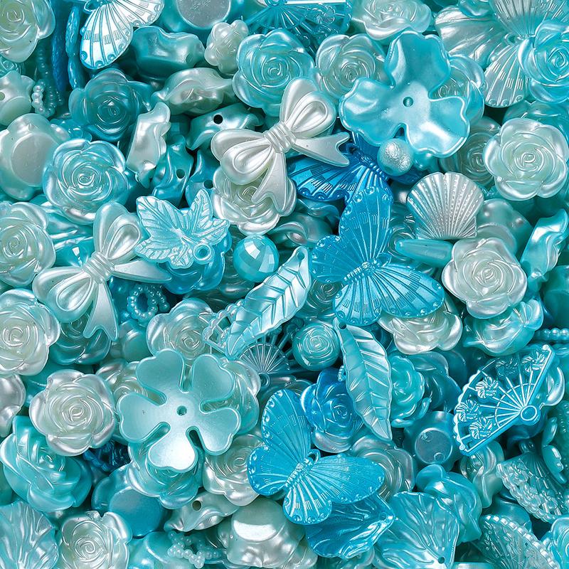 Product Introduction of 30g/Bag Multicolor Mixed Acrylic Beads Irregular Shape DIY Jewelry Making 21