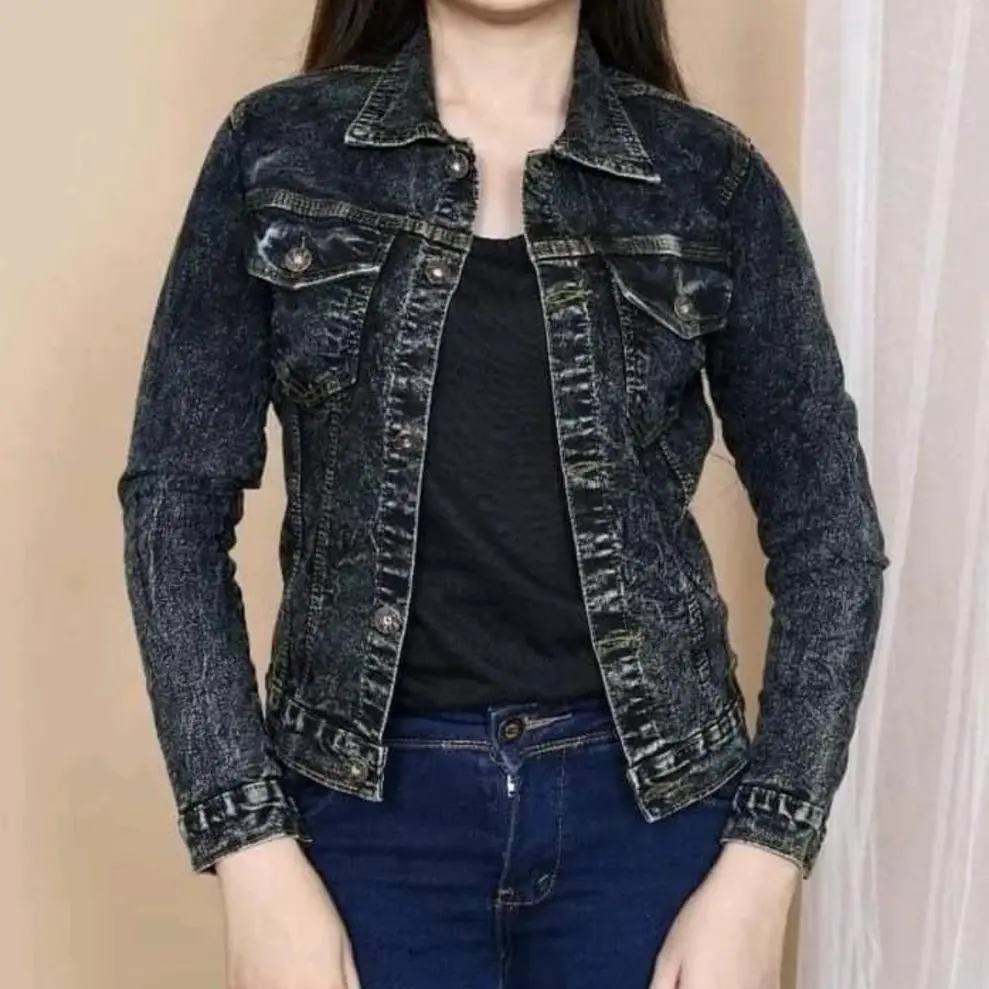 JAKET BIONDY JEANS DENIM JAKET JINS WANITA CEWEK TERBARU JAKET CEWE MURAH