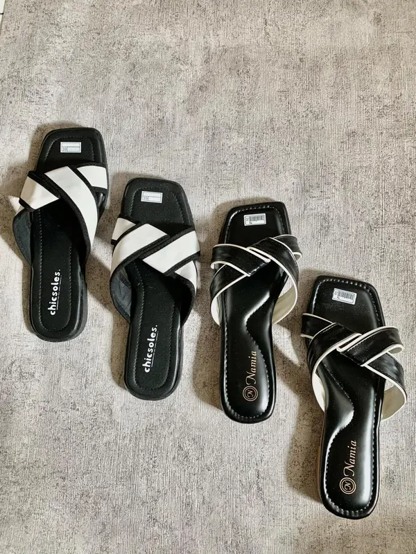 Sandal Teplek Wanita Ban Silang Lucu kekinian Terbaru 1