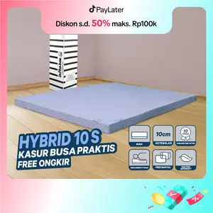 Kasur Busa INTHEBOX Hybrid 10s - FREE Bantal
