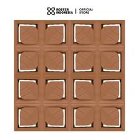 Gambar Roster Indonesia - Roster Beton Daun Roster Beton Minimalis Lubang Angin Ukuran 20 x 20 - Daun Abu - Abu, 1 Pcs dari Roster Indonesia Kab. Bekasi 5 Tokopedia