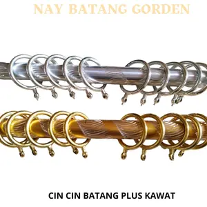 CIN CIN BATANG GORDEN + KAWAT gorden indor tirai bambu