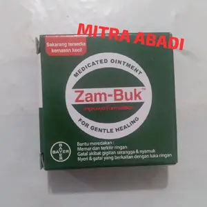Zam-Buk 8g Bantu meredakan: Memar dan terkilir ringan, Gatal akibat gigitan serangga & nyamuk, Nyeri & gatal yang berkaitan dengan luka ringan