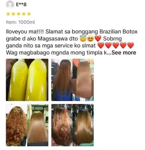 Kerabond Brazilian Botox Mild Strong Original Hair Treatment 80