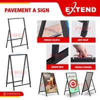 Gambar Extend Stand Display Banner Poster Menu Pavement A Sign Board 60x80cm 80x120cm Dua Sisi Outdoor Indoor AS-68 ASL-68 ASL-812 - ASL-68S dari Foyu Photo Kota Administrasi Jakarta Selatan 5 Tokopedia