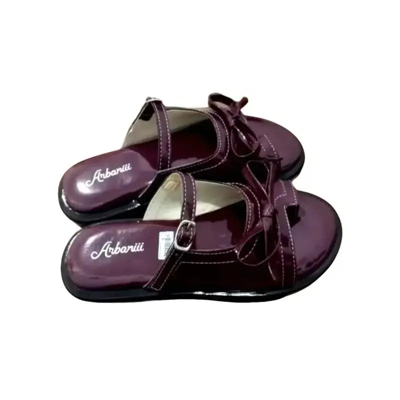 Sandal Wanita Wedges 1,5 Cm Hak Tinggi Korea Style Sandal Wanita 2025 Kekinian Sandal Kasual Wanita Model Terbaru Anti Slip Ringan Dan empuk 2