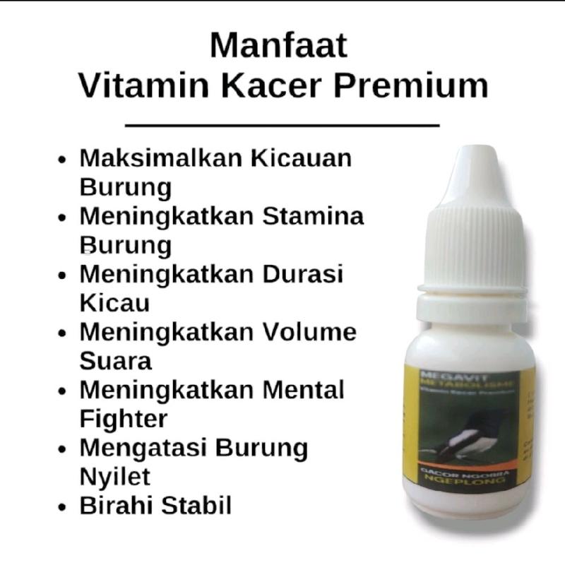 MEGAVIT - Vitamin dan Doping Burung Kecer Premium Lomba Biar Cepat Gacor 2
