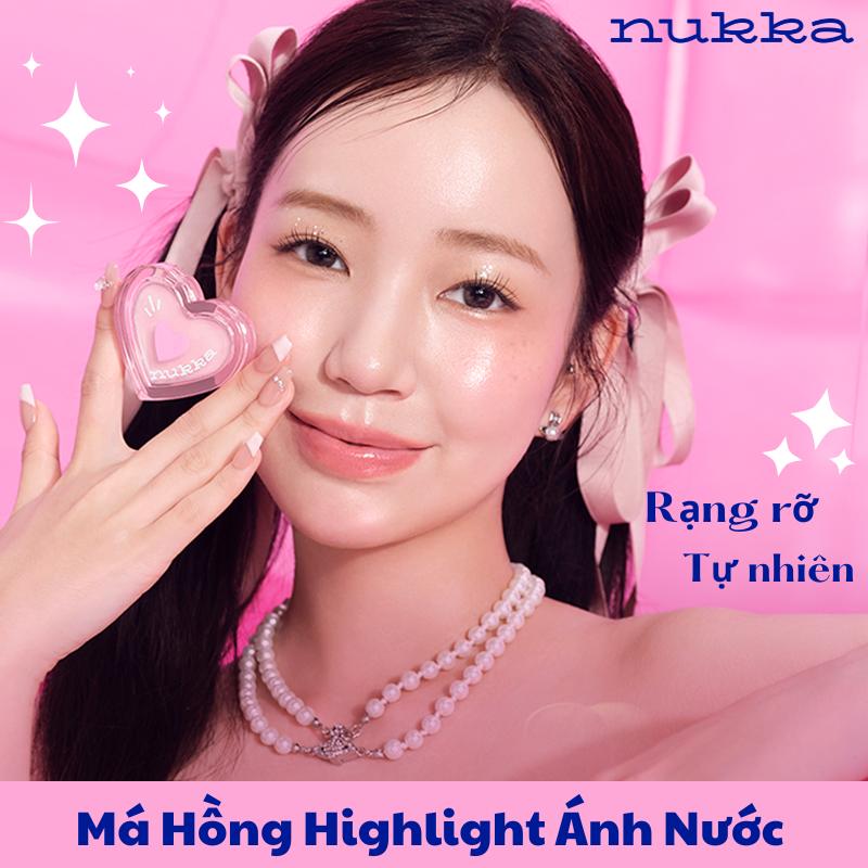Product Introduction of [Live] Nukka Má Hồng Kem Highlight Hiệu Ứng Ánh Nước - Căng Bóng Dưỡng Ẩm, Tạo Khối Khuôn Mặt, Nâng Tone Tự Nhiên 0