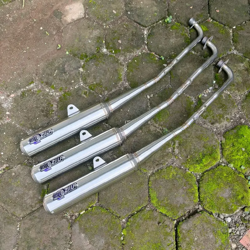 Knalpot Standar Racing Jupiter Z, Jupiter Z1, Vega R, Vega ZR Suara Ngebass - Motorcycle 3