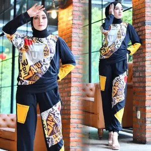 Outfit Premium Nudii Elea Set Setelan Kaos Wanita Multifungsi