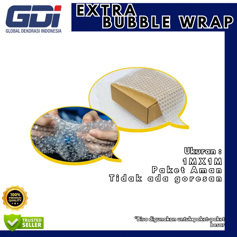 EXTRA PACKING 2M DAN EXTRA PACKING KARDUS UNTUK PEMESANAN DIBAWAH 5 0