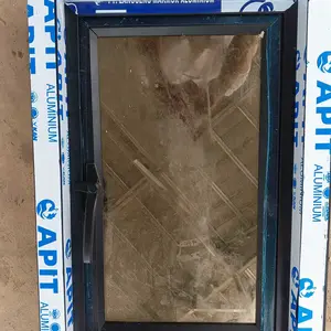 Jendela aluminium bovenli 60X40 jendela mewah satu set tinggal pasang